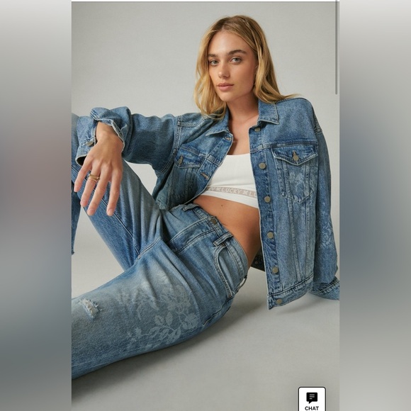 Lucky Brand Denim Jean Jacket Limited Edition - Picture 5 of 11